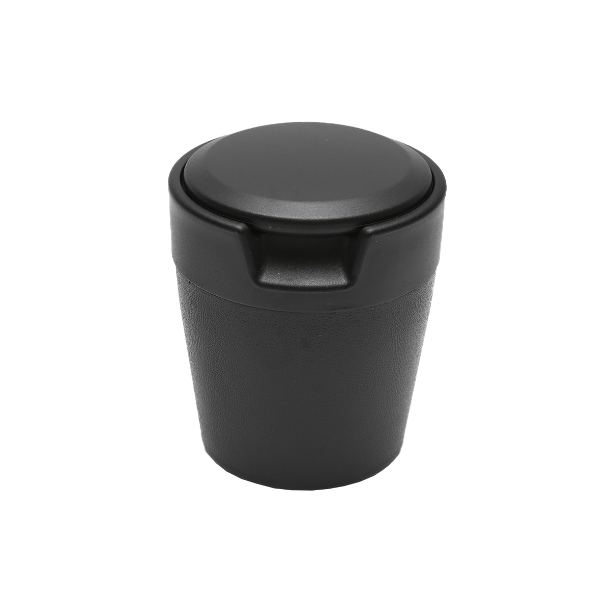 Scrumiera auto universala neagra cu lumina albastra LED - imagine 4