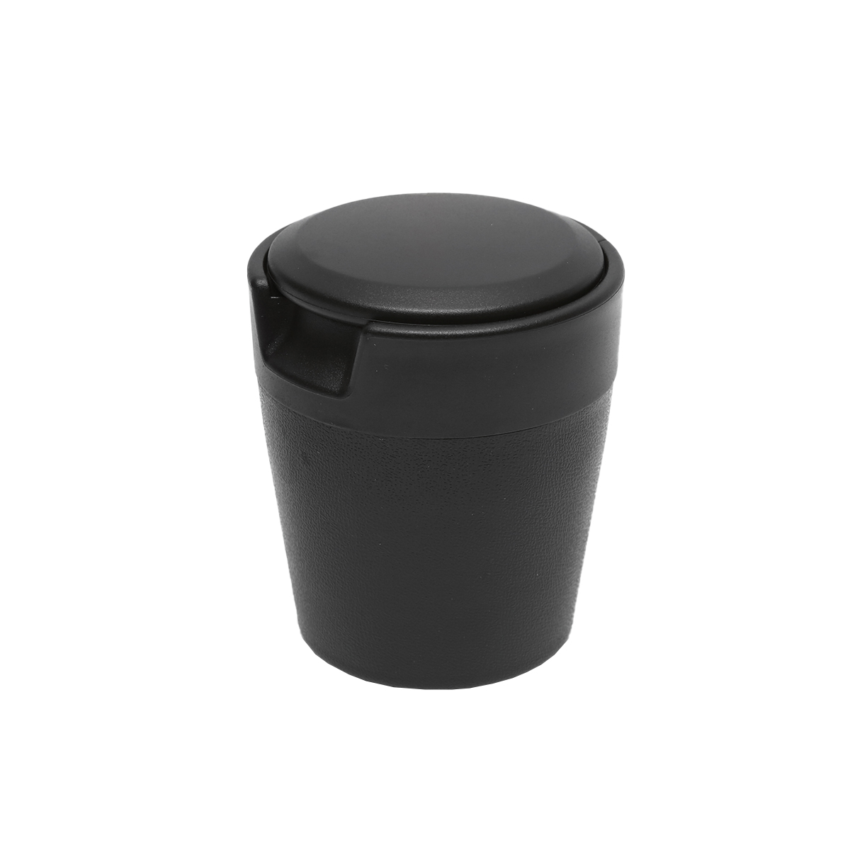 Scrumiera auto universala neagra cu lumina albastra LED - imagine 5