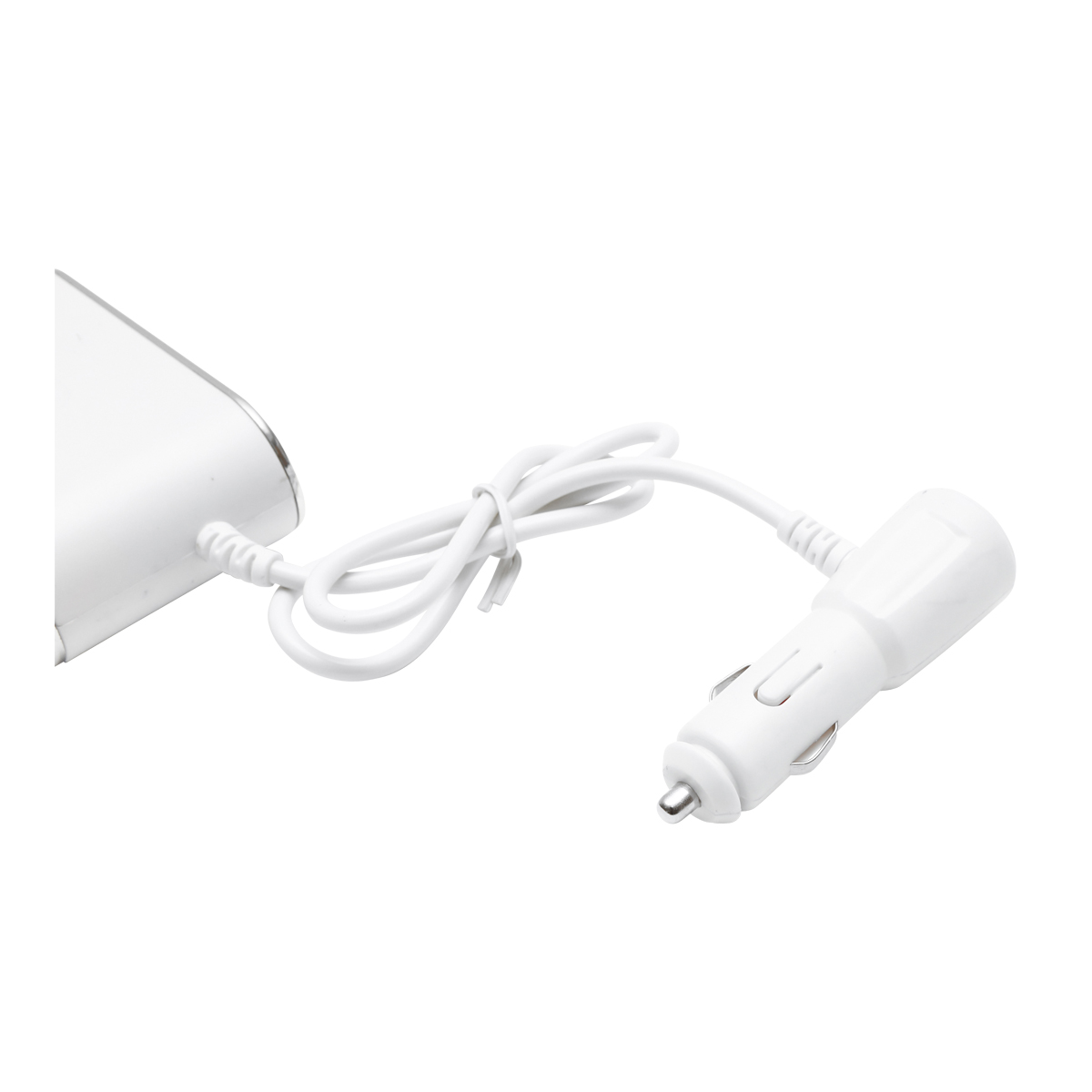 Adaptor bricheta auto tripla 12/24V alb cu intrerupator individual si 1 port USB 5V 2.1A - imagine 6