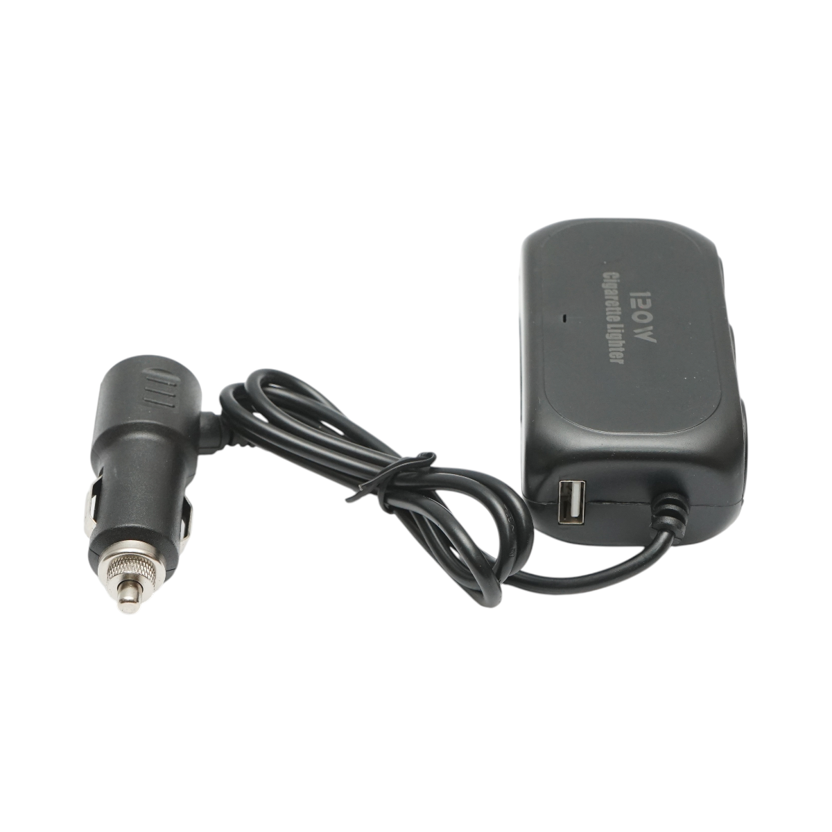 Adaptor bricheta auto tripla 12/24V cu 2 porturi USB 5V/2100mA negru - imagine 4