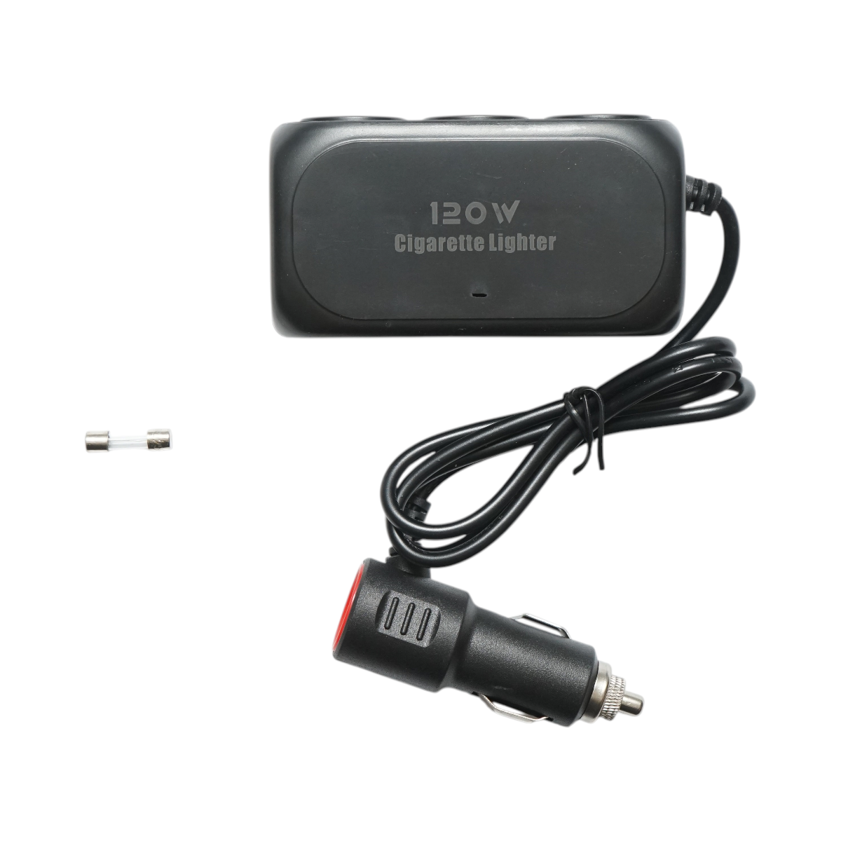 Adaptor bricheta auto tripla 12/24V cu 2 porturi USB 5V/2100mA negru - imagine 5