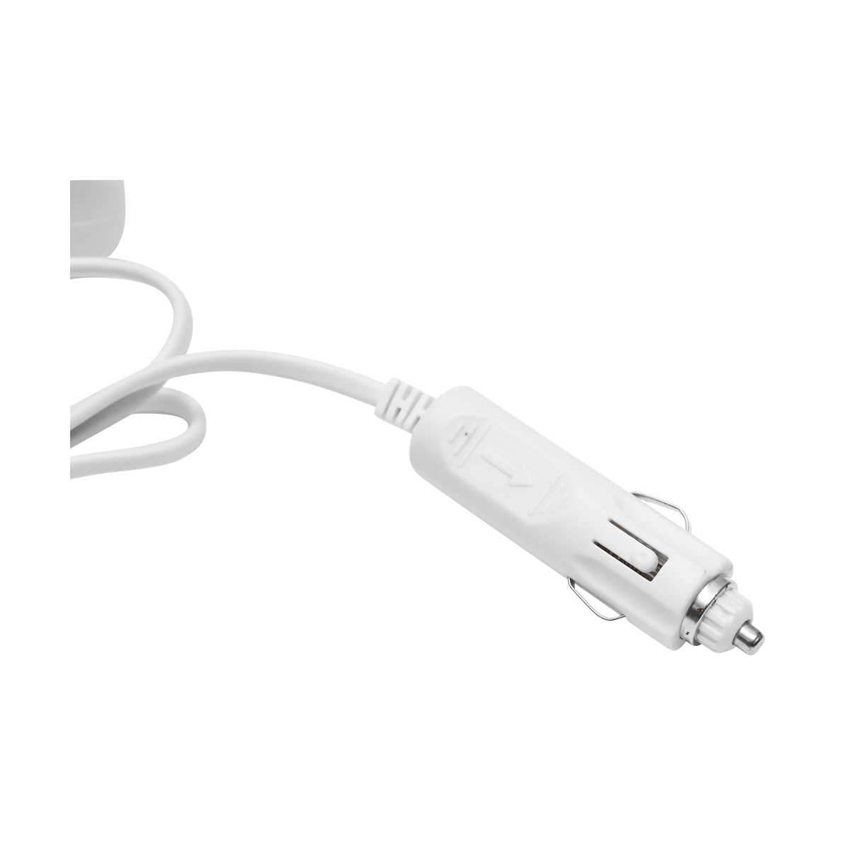 Adaptor bricheta auto tripla 12/24V alb si 2x port USB 5V/1000mA - imagine 5