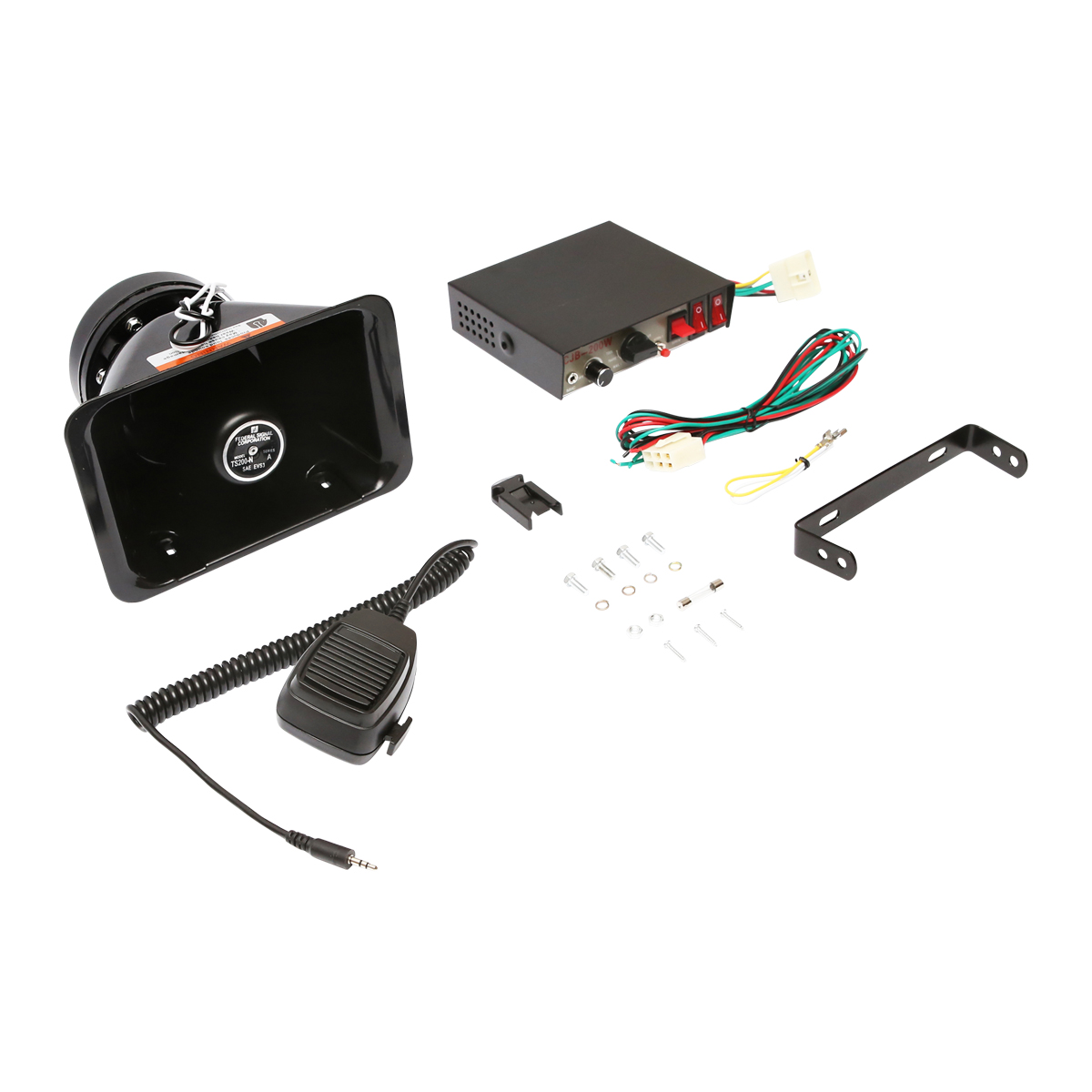Sirena cu difuzor si microfon 12/24V 120dB 11 OHM Breckner Germany - imagine 2