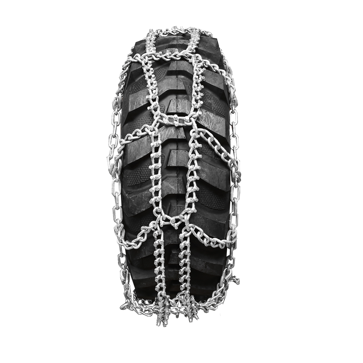Set lanturi antiderapante N-NAIL 11mm dimensiune 18.4/26 pentru Tractor Forestier - imagine 2