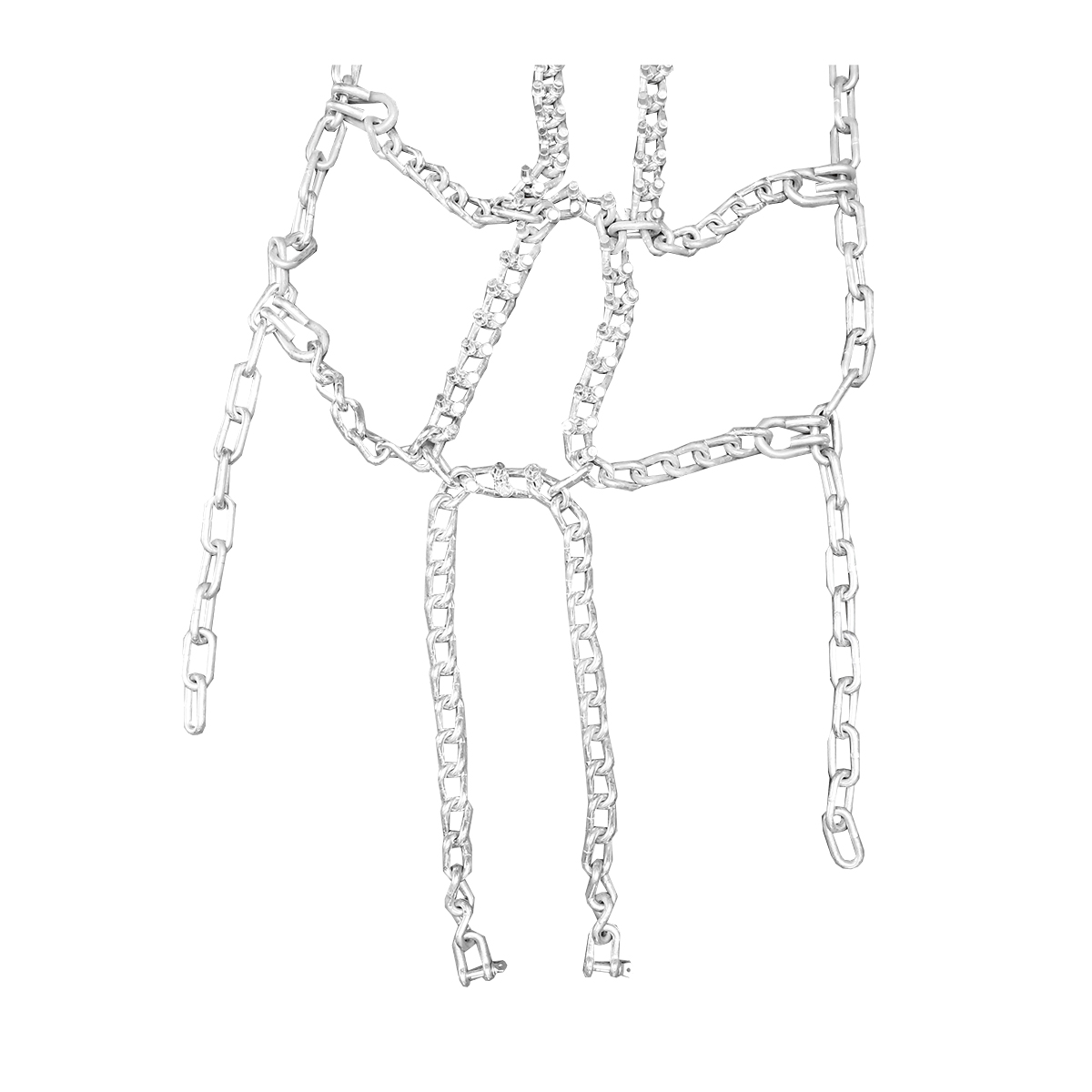 Set lanturi antiderapante N-NAIL 11mm dimensiune 18.4/26 pentru Tractor Forestier - imagine 5