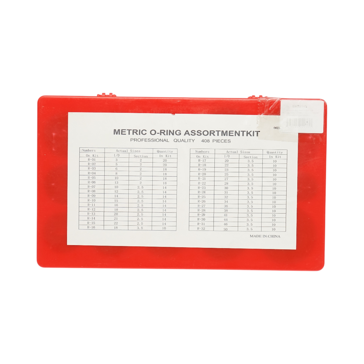 Trusa O-ring metric 408 piese - imagine 2