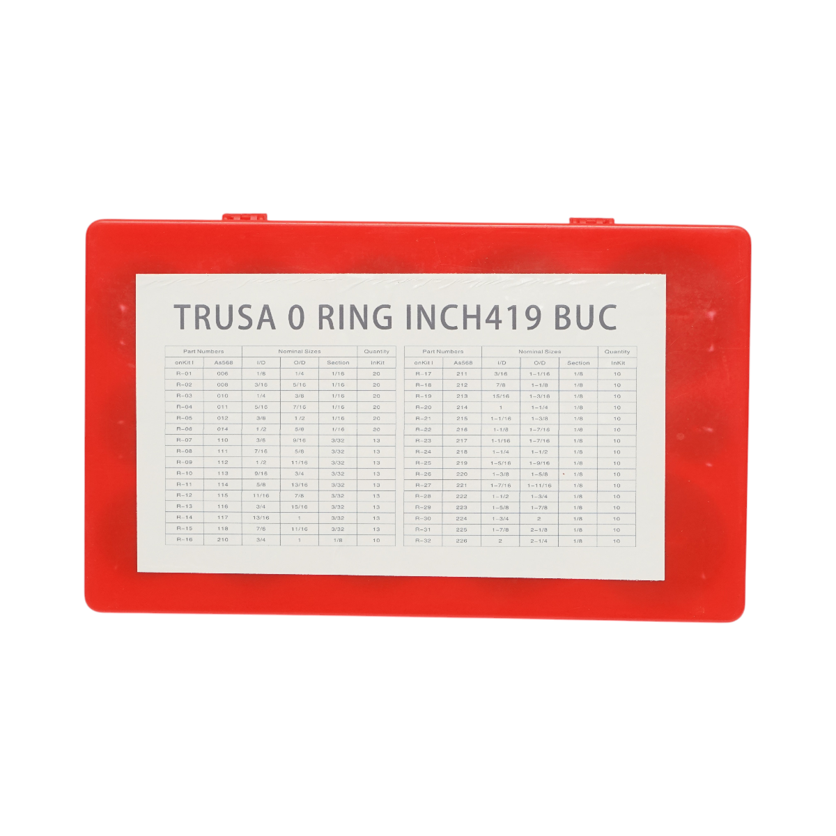 Trusa O-ring inch 419 piese - imagine 2
