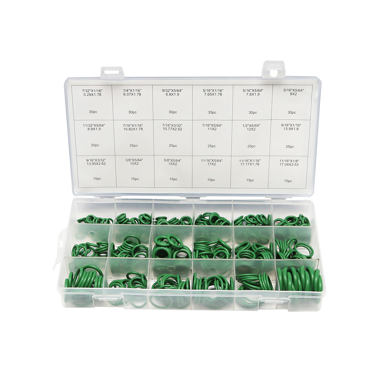 Trusa O-ring 420 piese culoare verde - imagine 2