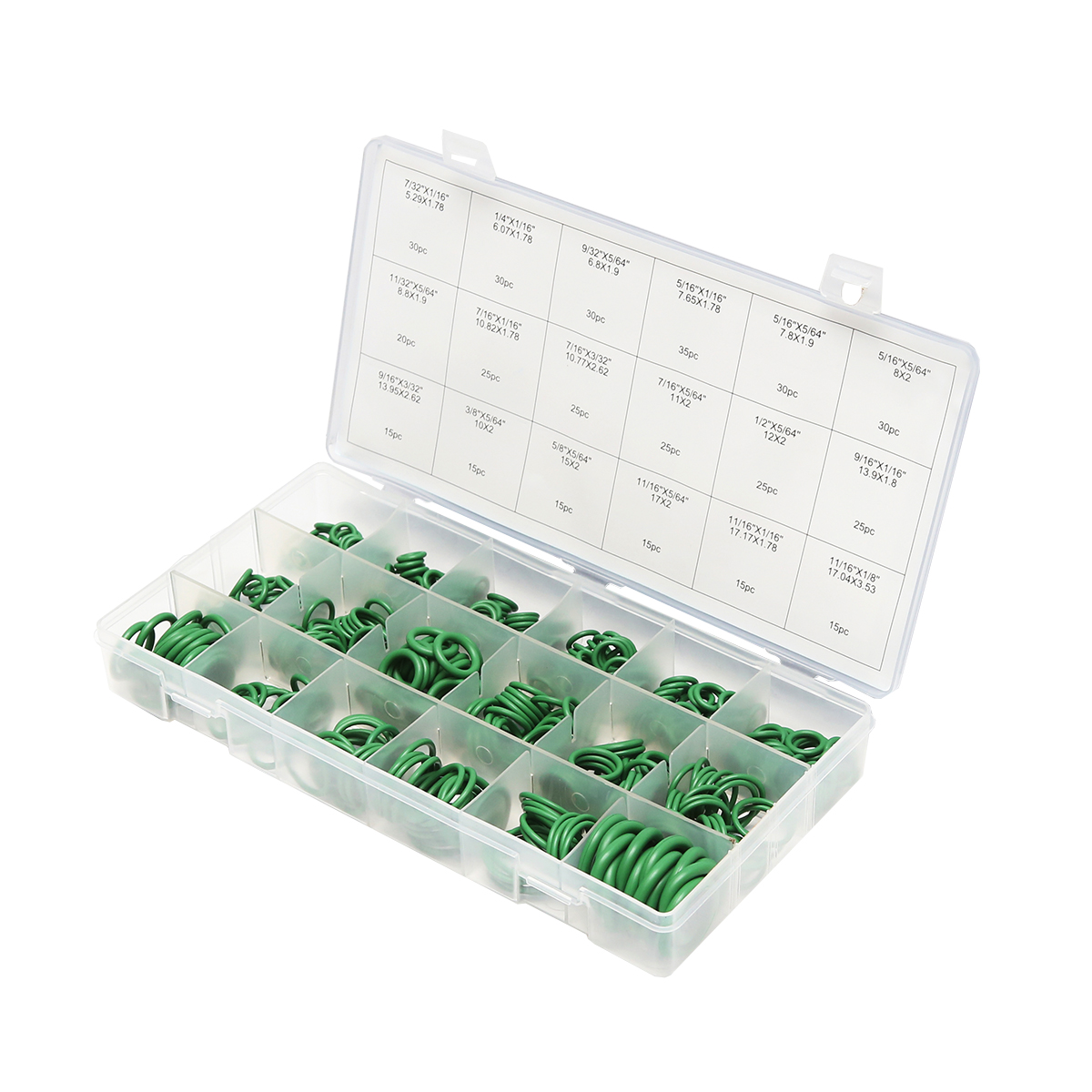 Trusa O-ring 420 piese culoare verde