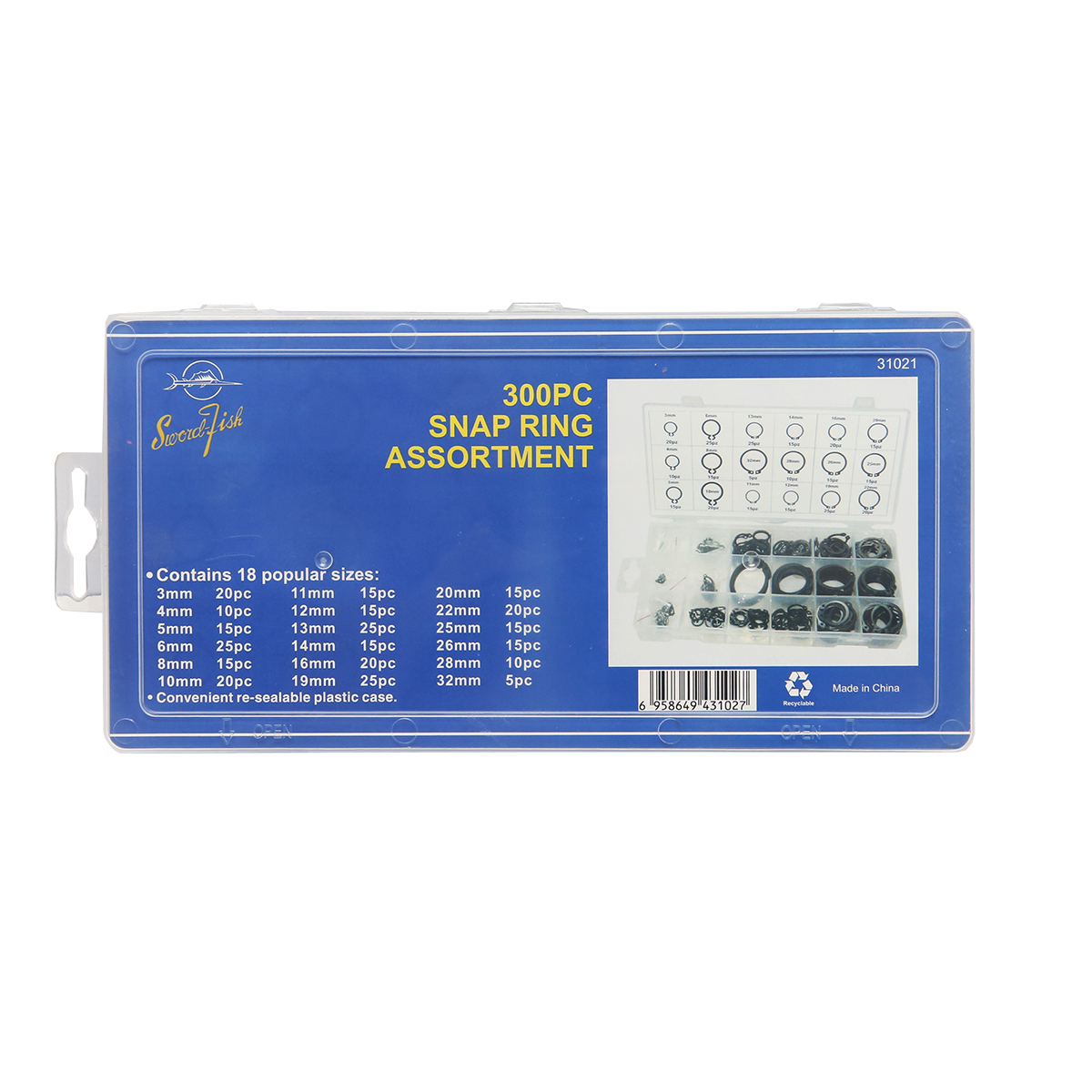Trusa sigurante arbore tip C exterioare 300 piese - imagine 3