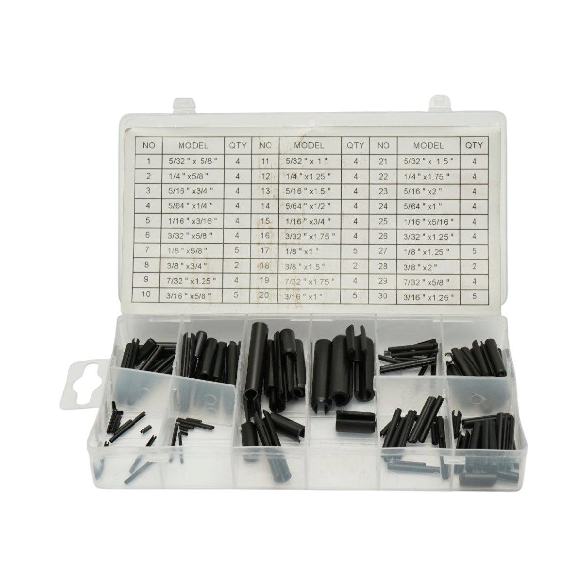 Trusa stifturi elastice 120 piese Breckner Germany
