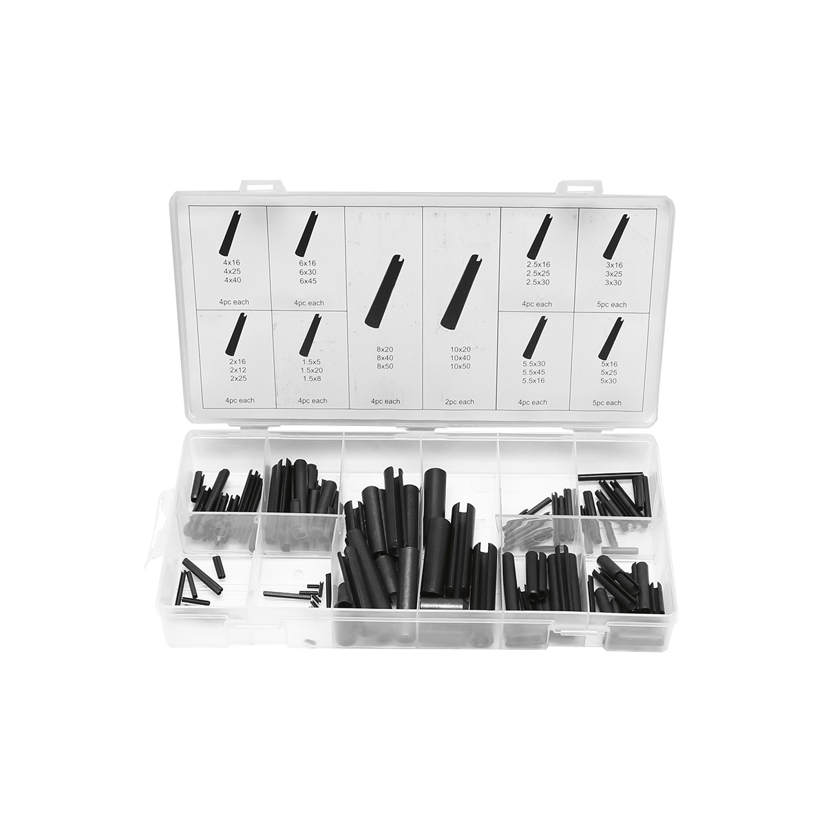 Trusa stifturi elastice 120 piese - imagine 2
