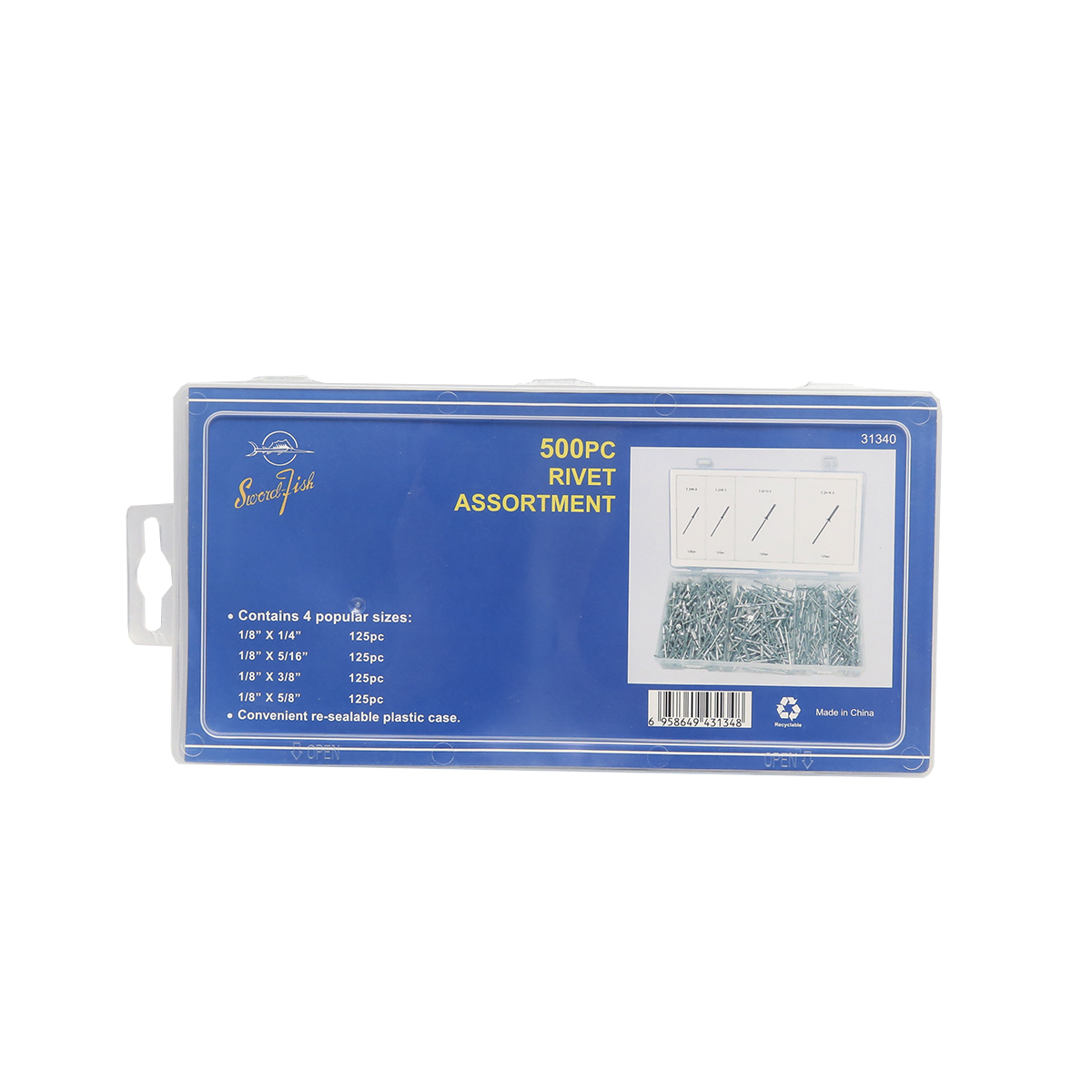 Trusa popnituri 500 piese - imagine 3