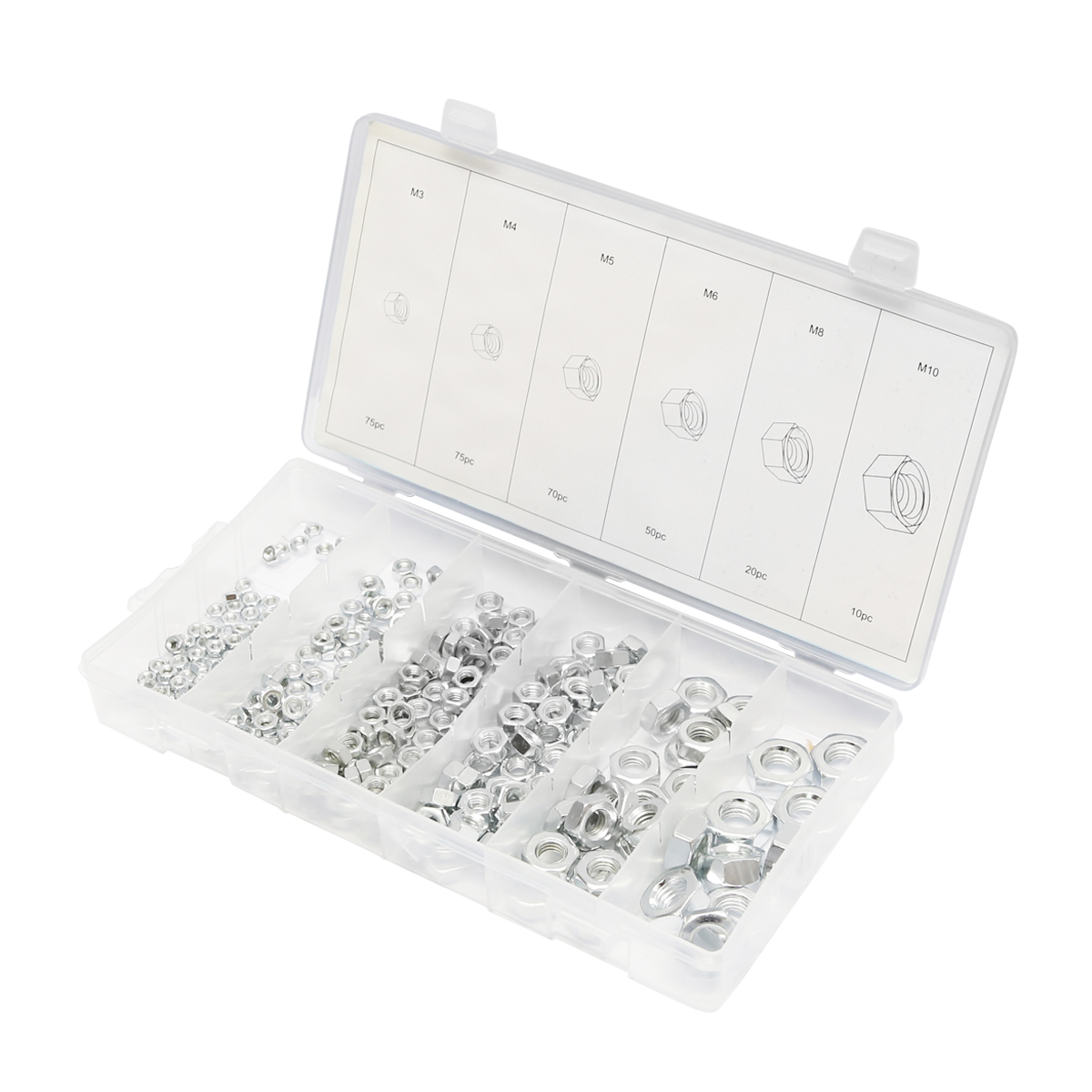 Trusa piulite metric 300 piese