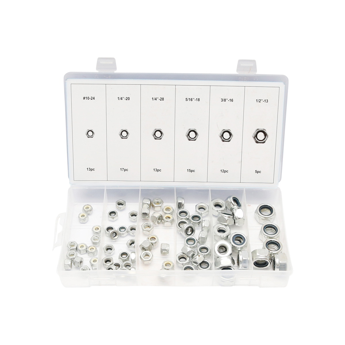 Trusa piulite cu autoblocare 75 piese - imagine 2