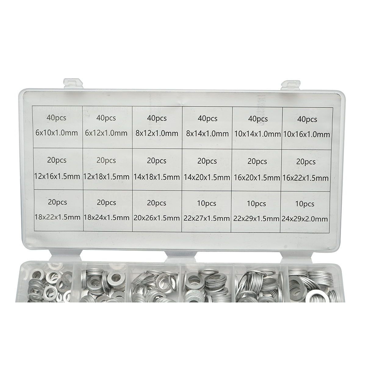 Trusa saibe din aluminiu 450 piese - imagine 4