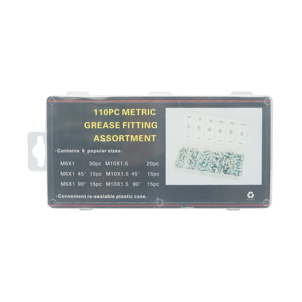 Trusa gresoare metric 110 piese - imagine 3