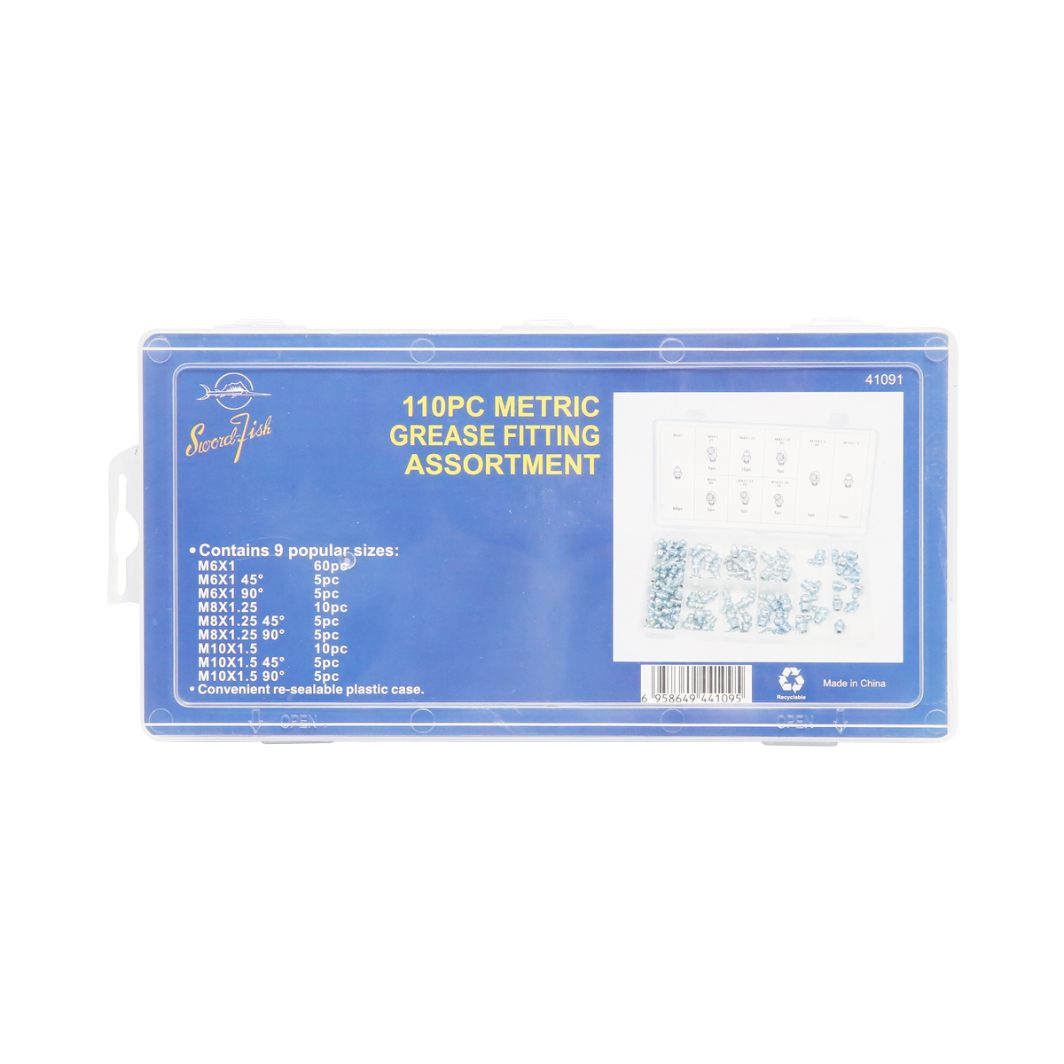 Trusa gresoare metric 110 piese - imagine 3