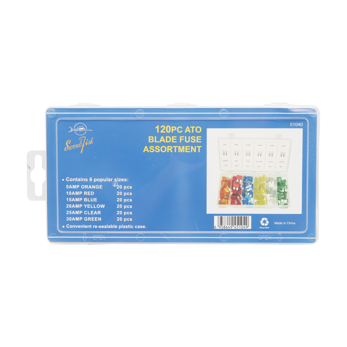 Trusa sigurante electrice auto medii 120 piese - imagine 4