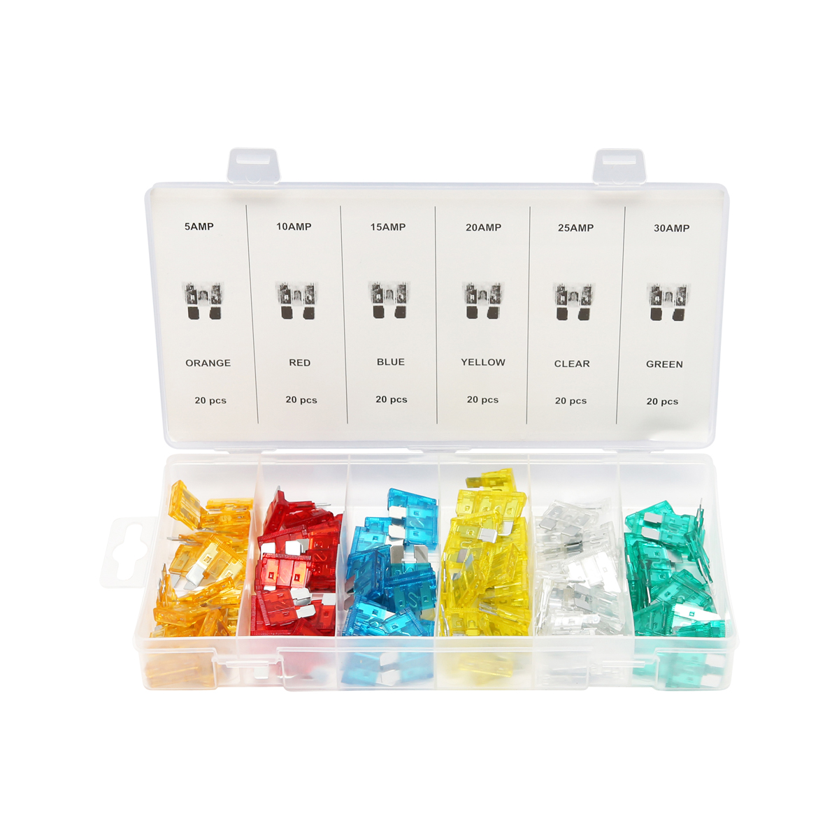 Trusa sigurante electrice auto medii 120 piese - imagine 3