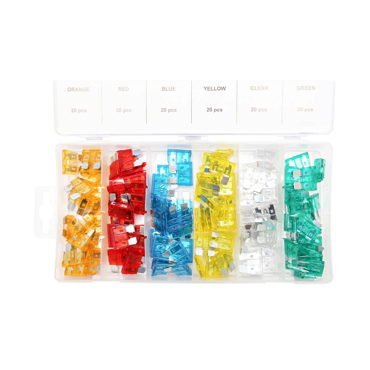 Trusa sigurante electrice auto medii 120 piese - imagine 2