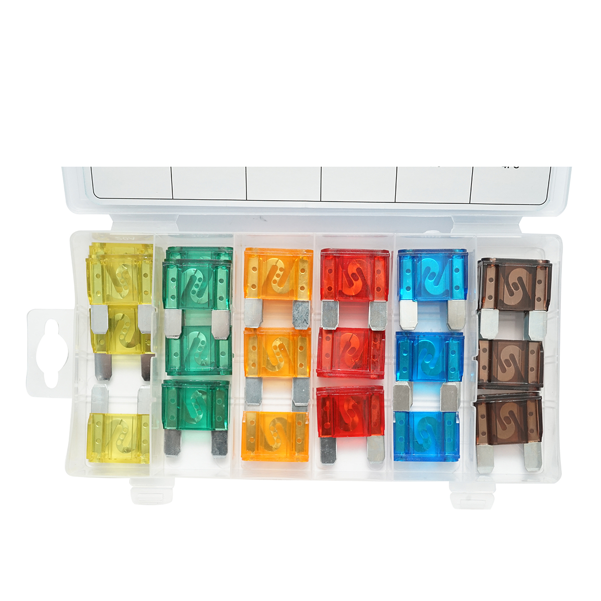 Trusa sigurante electrice auto plate mari 24 piese - imagine 5