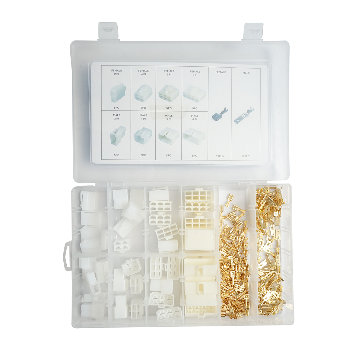 Trusa papuci electrici si izolatori 240 piese - imagine 2