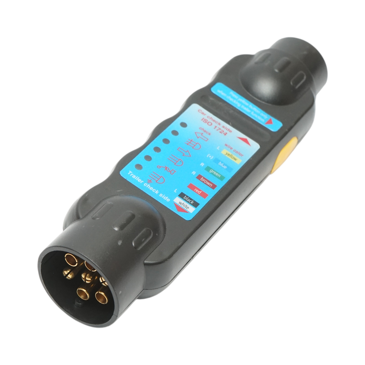 Tester verificare lumini remorca, priza mama-tata cu 7 pini Breckner Germany - imagine 4