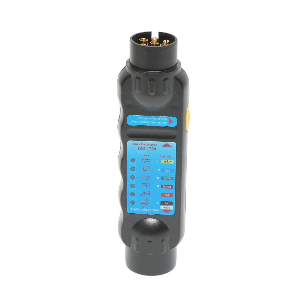 Tester verificare lumini remorca, priza mama-tata cu 7 pini Breckner Germany