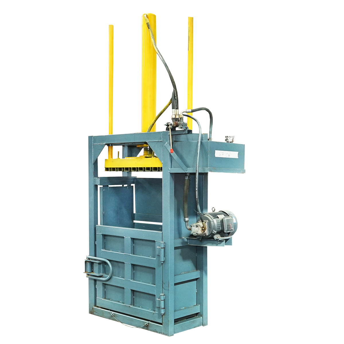 Presa carton 380V/7,5kW, capacitate 60-100Kg, lungime piston 1000mm - imagine 5
