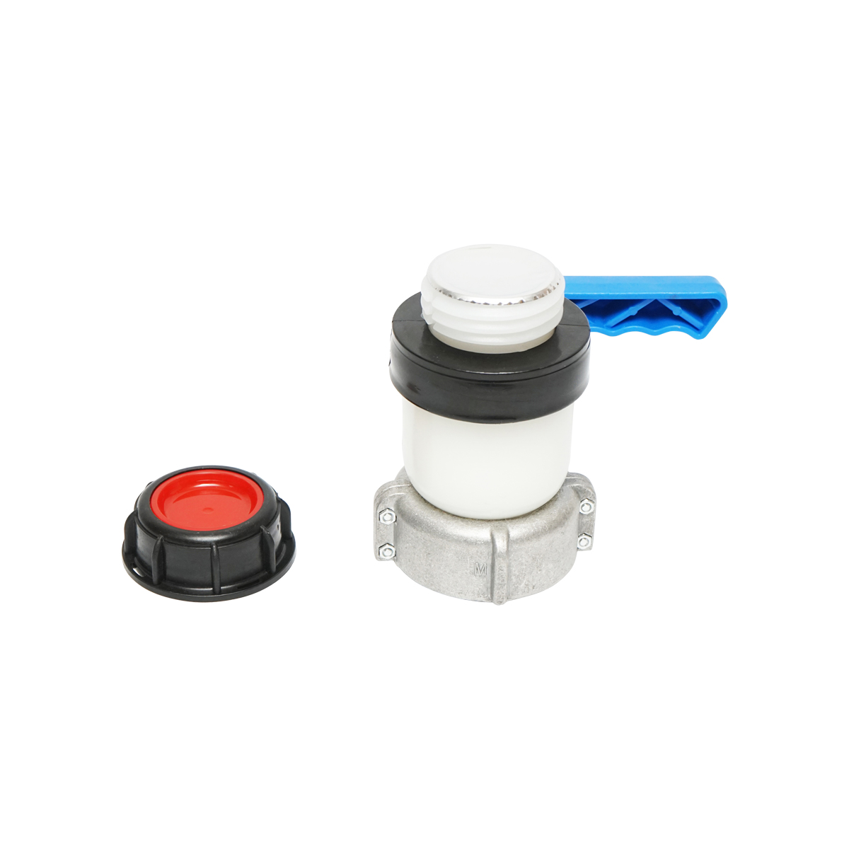 Supapa cu bila bazin IBC S60x6, DN50 diametru filet 75mm, garnitura EPDM - imagine 3