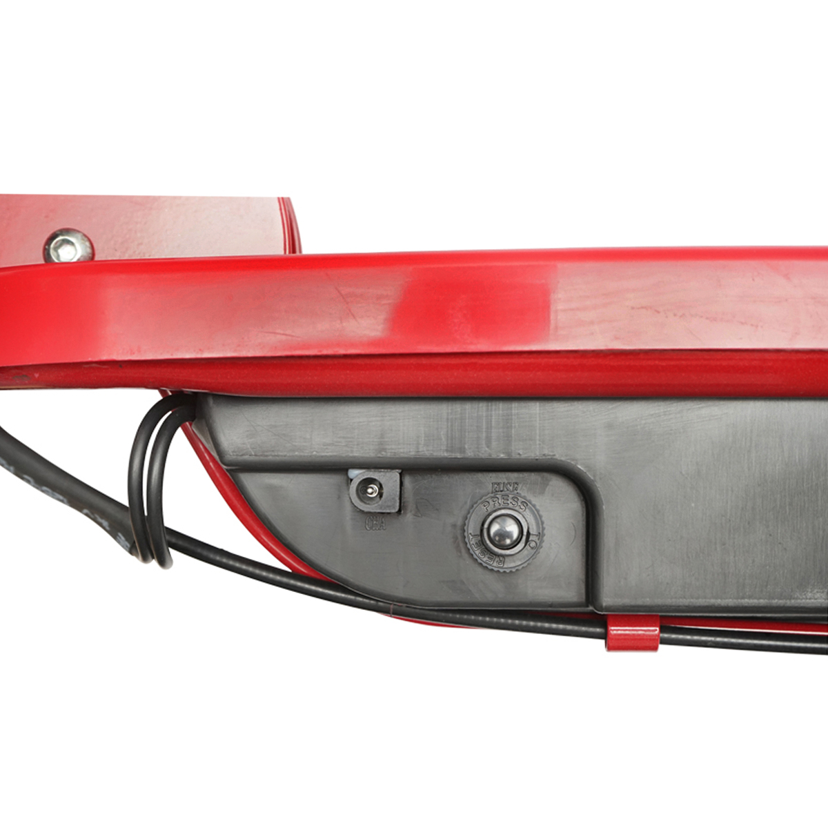 Trotineta electrica rosie 120W 24V 4.5Ah pentru copii, greutate maxima 65Kg, viteza maxima 12km/h Breckner Germany - imagine 8