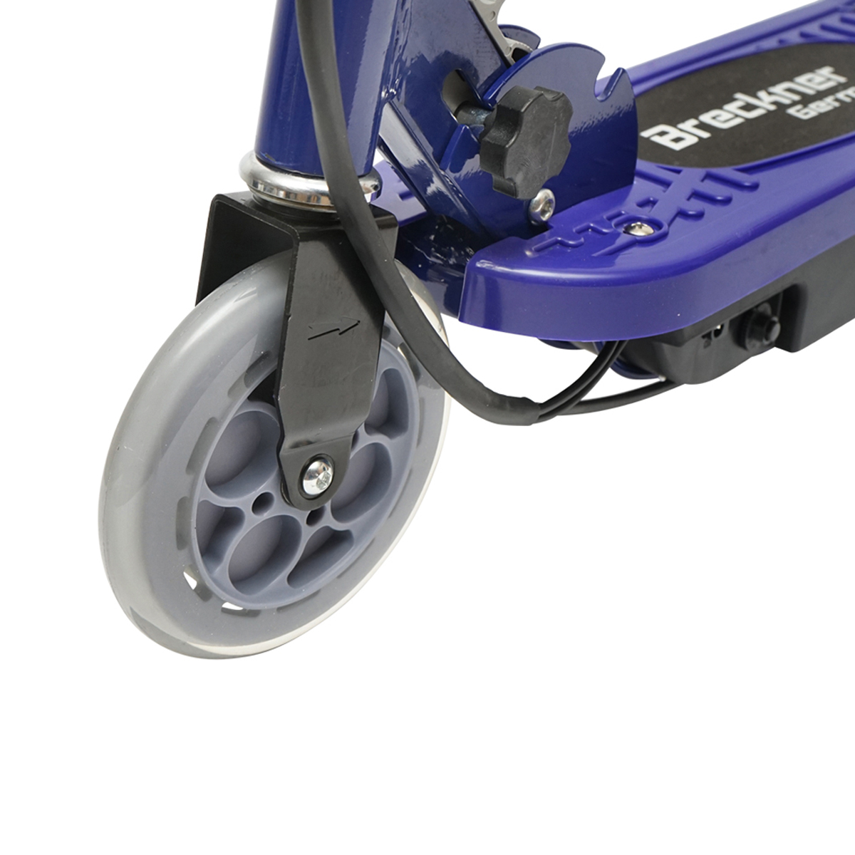 Trotineta electrica albastra 120W 24V 4.5Ah pentru copii, greutate maxima 65Kg, viteza maxima 12km/h Breckner Germany - imagine 6