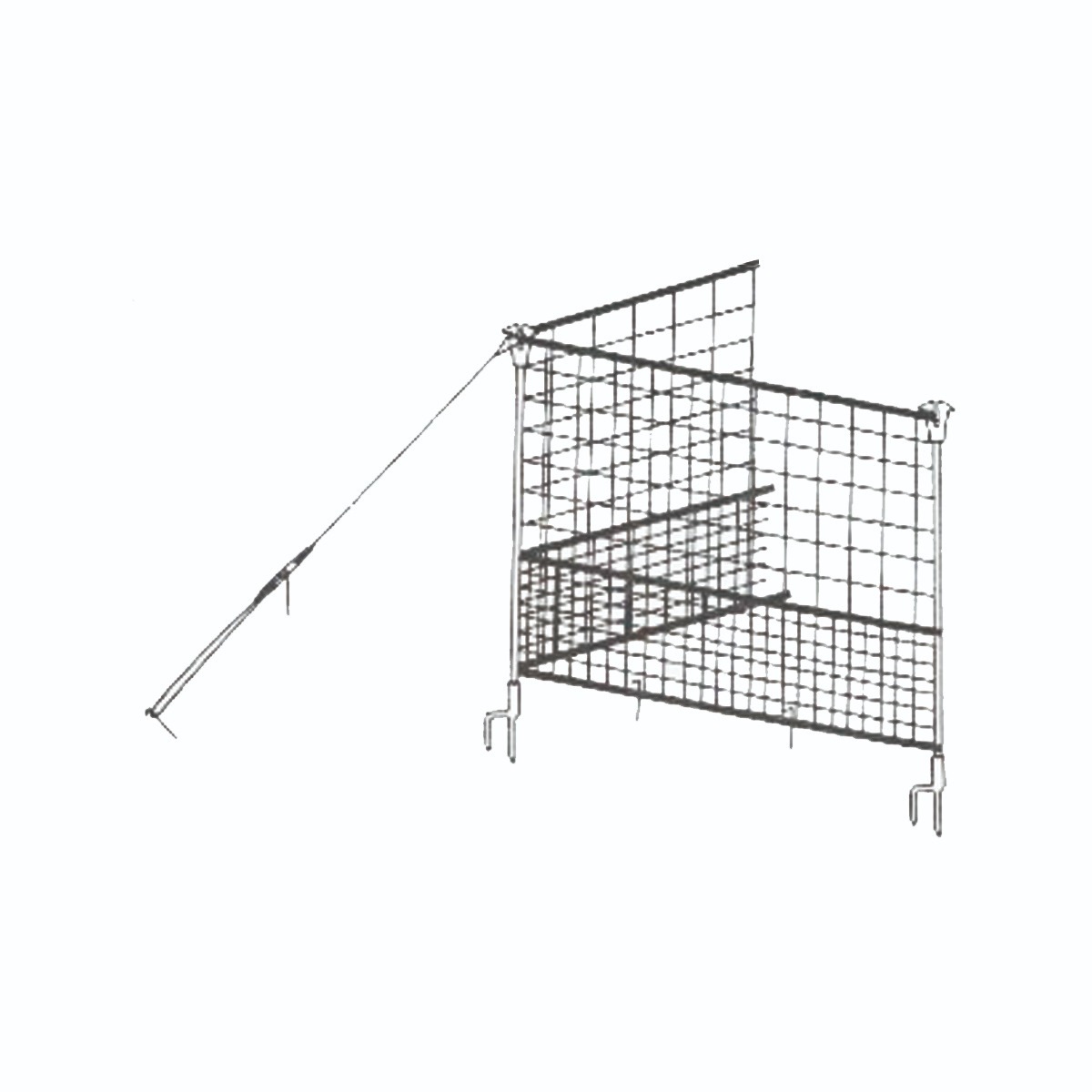 Plasa pasari curte 1.25x21m Breckner Germany - imagine 8