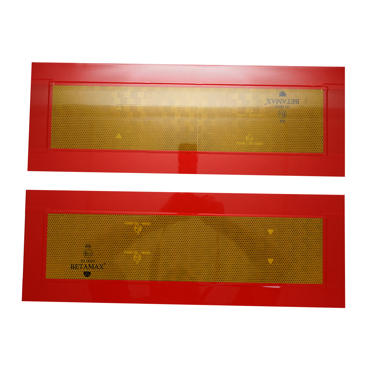 Set 2 placi reflectorizanta dreptunghiulara pentru remorca 565x195mm Breckner Germany