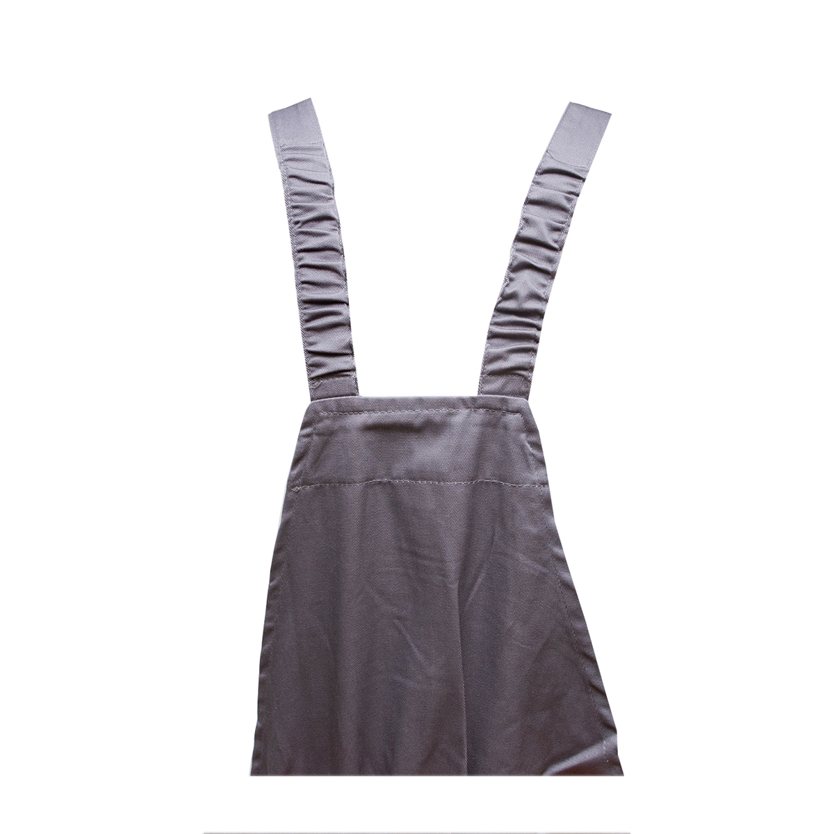 Salopeta cu pieptar de lucru, gri/portocaliu marimea 46, poliester cu bumbac 235g/m2 Breckner Germany - imagine 8
