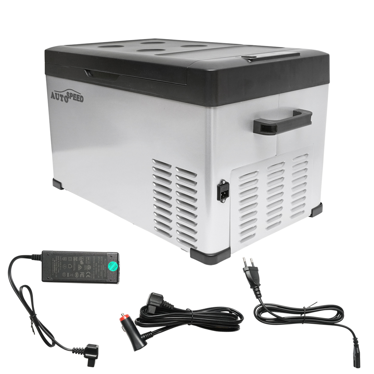 Frigider auto Smart cu compresor 30L 12-24-220V 60W, Bluetooth