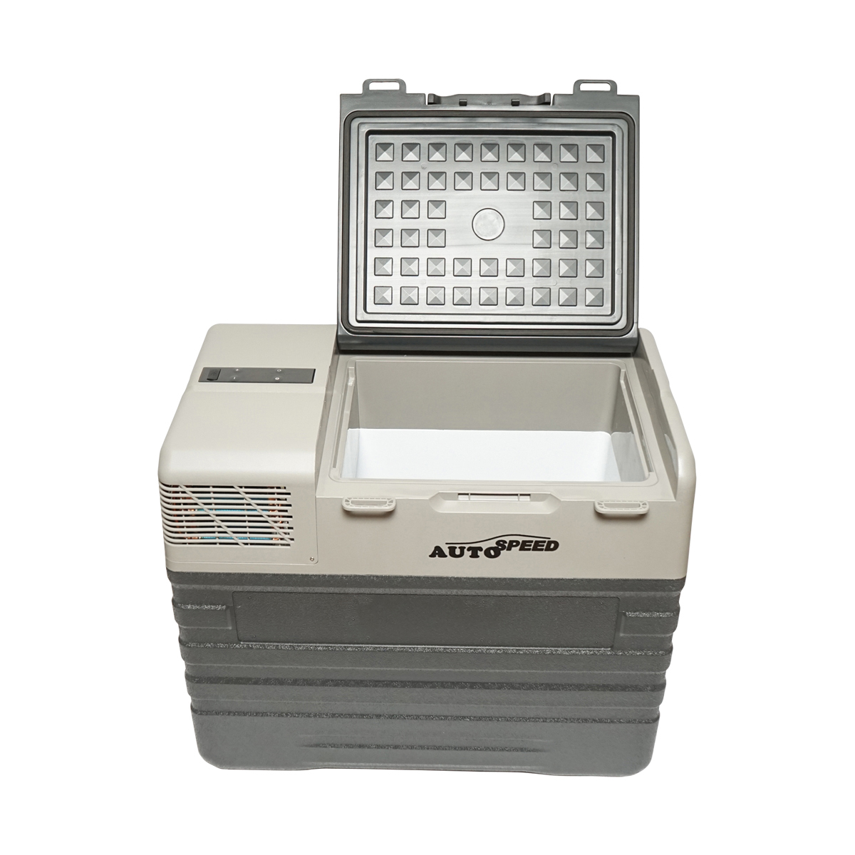 Frigider auto cu compresor si roti tip troler 52L 12-24-220V 60W - imagine 6