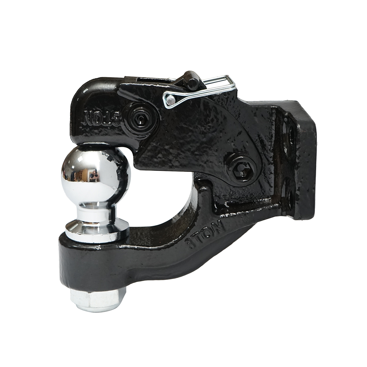 Cupla remorcare cu bolt, bila si siguranta greutate maxima 2700Kg Breckner Germany - imagine 2
