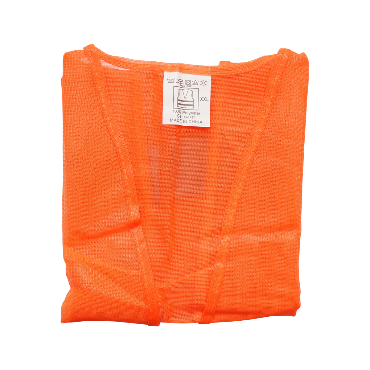 Vesta reflectorizanta portocalie XXL - imagine 3