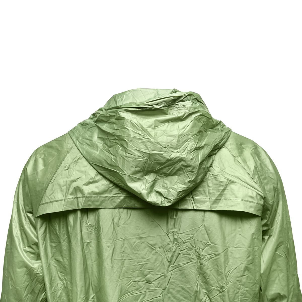 Pelerina cu gluga impermeabila XXL din PVC, 2 buzunare, inchidere cu capse, verde inchis Breckner Germany - imagine 4