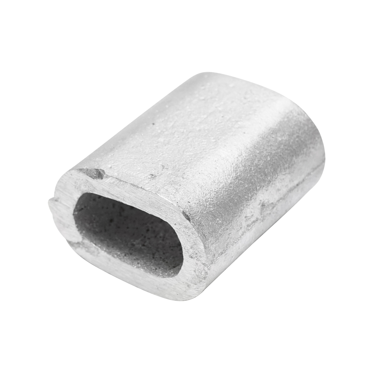 Ferula / bucsa de presare din aluminiu pentru cablu troliu 13 mm