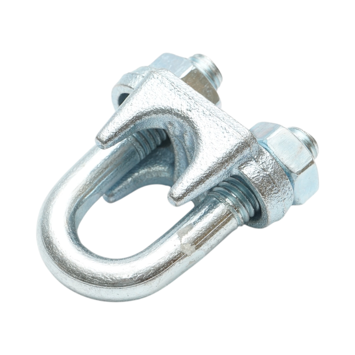 Brida zincata DIN 741-19 pentru cablu de 19 mm Breckner Germany - imagine 4