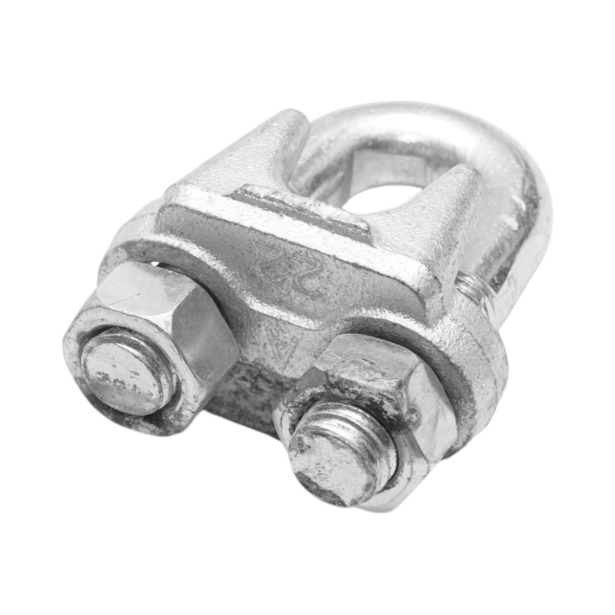 Brida zincata DIN 741-22 pentru cablu de 22 mm Breckner Germany - imagine 3