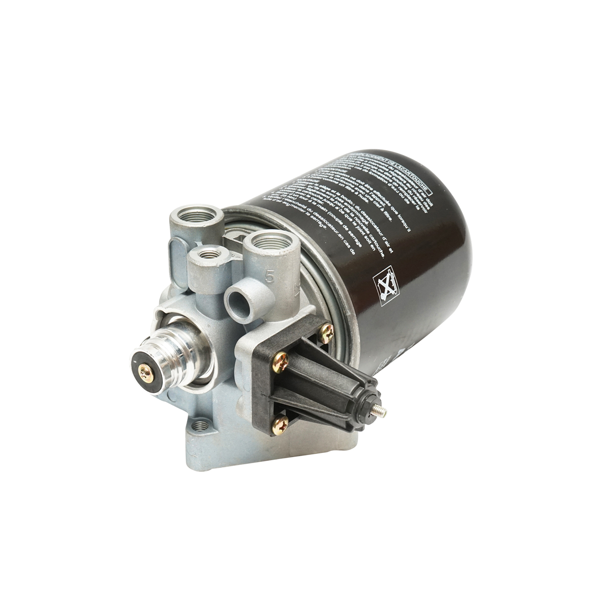 Uscator aer cu flitru pentru sistem compresor cod OEM 4324101020, 4324100202, 1487434901, LFP8654, T250W, AI12, TB1374X Breckner Germany - imagine 4