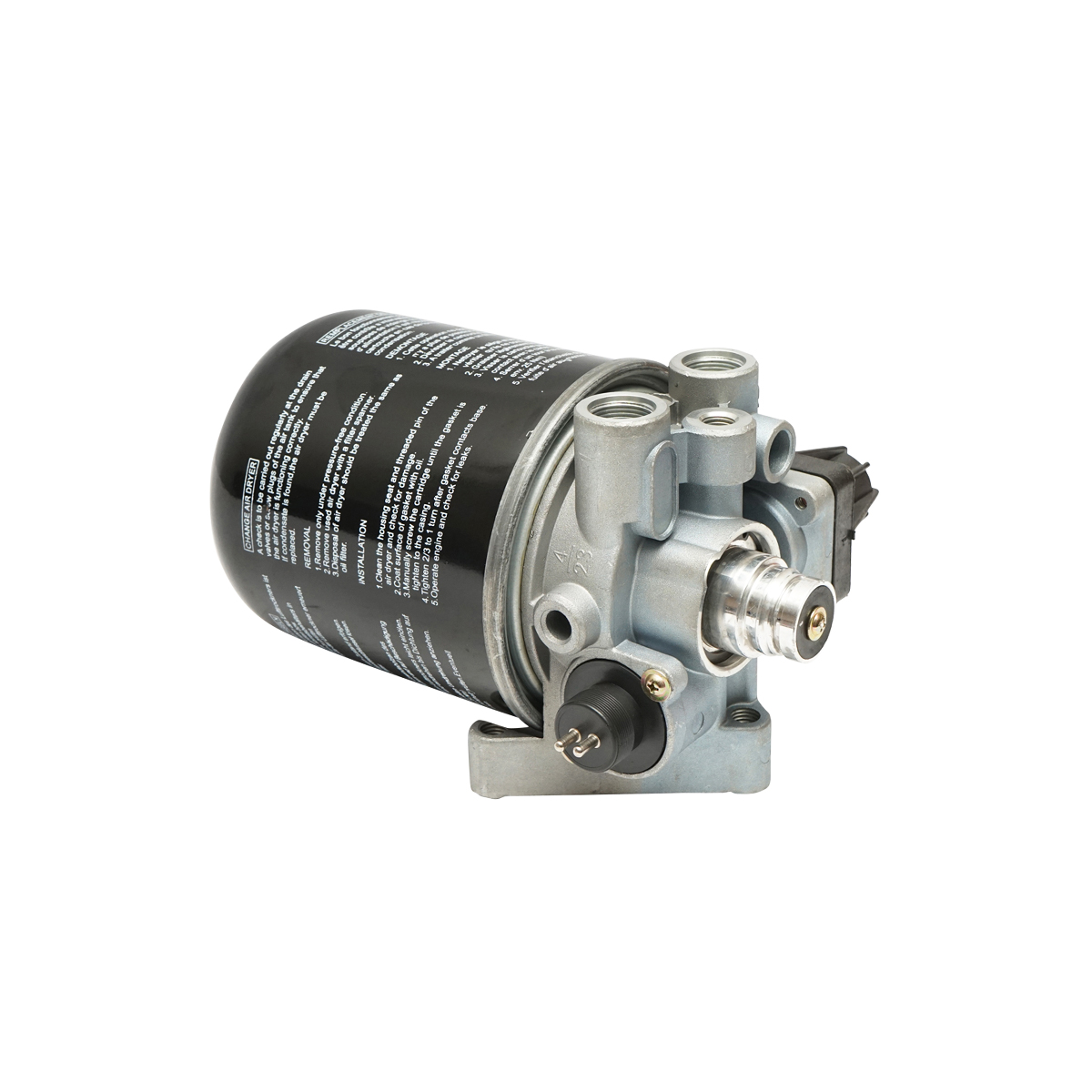 Uscator aer cu flitru pentru sistem compresor cod OEM 4324101020, 4324100202, 1487434901, LFP8654, T250W, AI12, TB1374X Breckner Germany - imagine 5