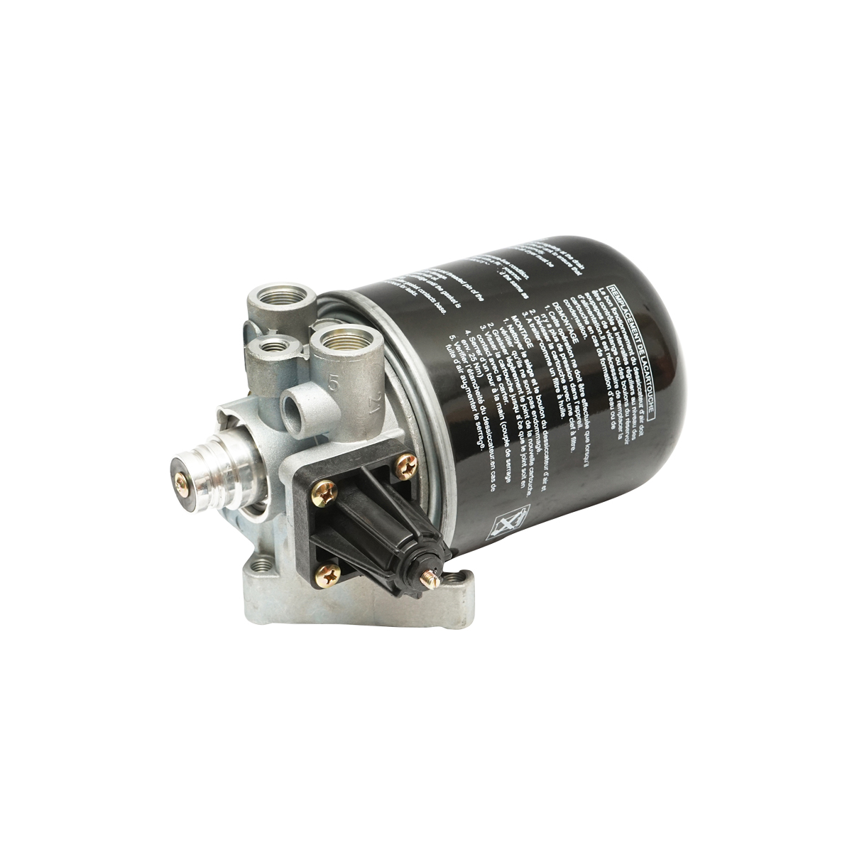 Uscator aer cu flitru pentru sisitem compresor cod OEM 4324101110, 4324100202, 1487434901, LFP8654, T250W, AI12, TB1374X Breckner Germany - imagine 5