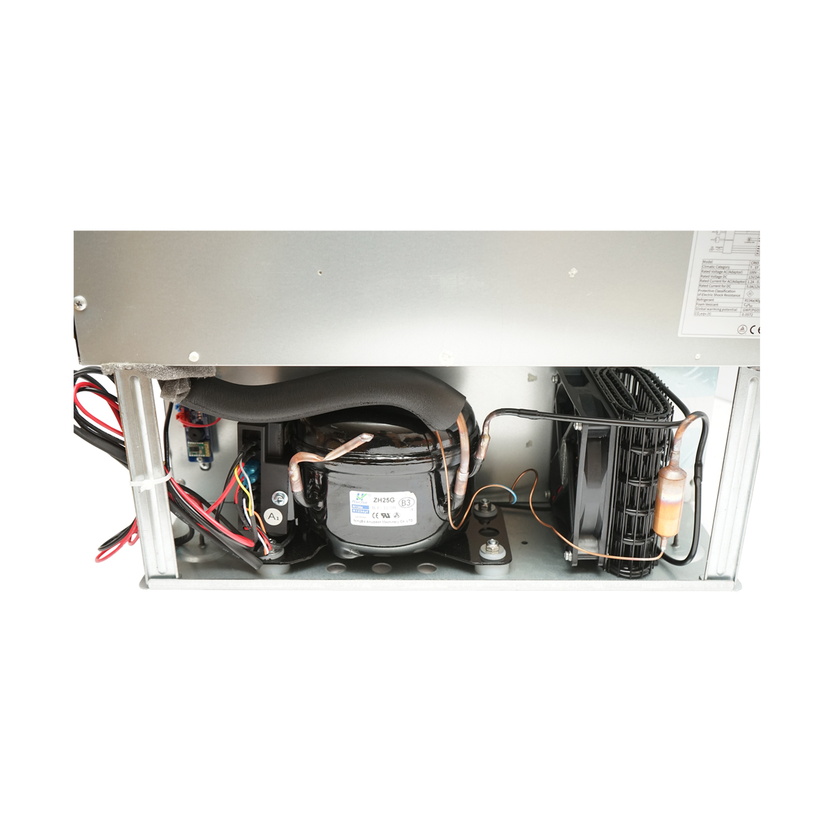 Frigider pentru rulota, barca 65L, 12-24V, 60W, compartiment congelator Autospeed - imagine 8