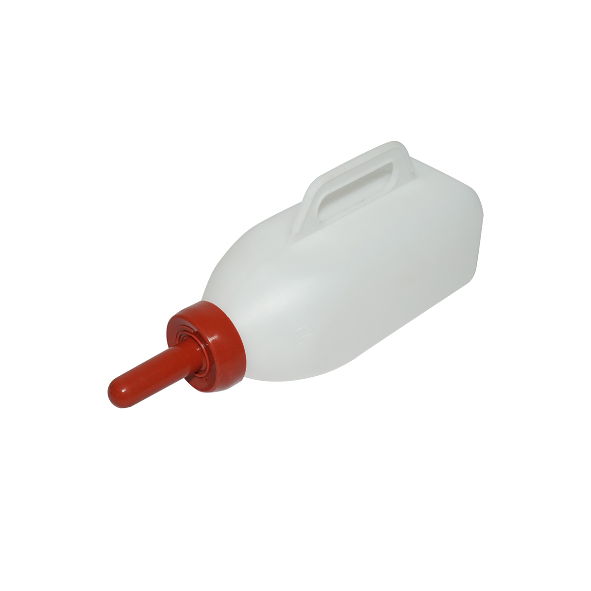 Adapatoare sticla de plastic cu suzeta 2 L pentru vitei Breckner Germany - imagine 2