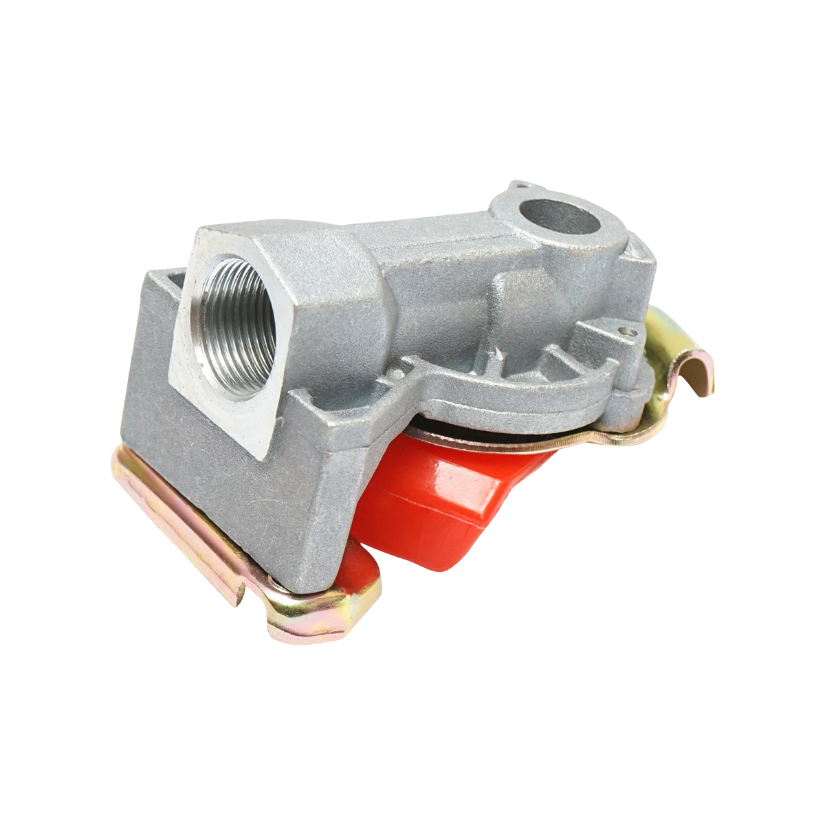 Mufa de cuplare furtun aer rosie pentru camion Scania, Daf cod OEM 076.912-00 M20 - imagine 2